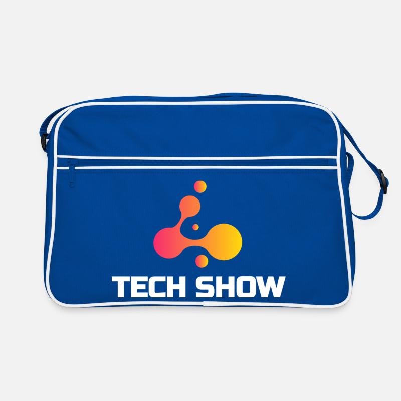 Tech Show Neon Blob Tee Retro Bag