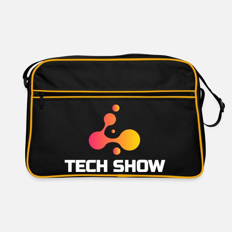 T-shirt néon Blob du Salon Tech Sac Retro