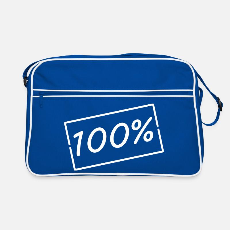 100 % Focus Graphismes Sac Retro