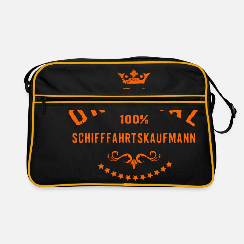 Original 100 Prozent Schifffahrtskaufmann - Retro Tasche
