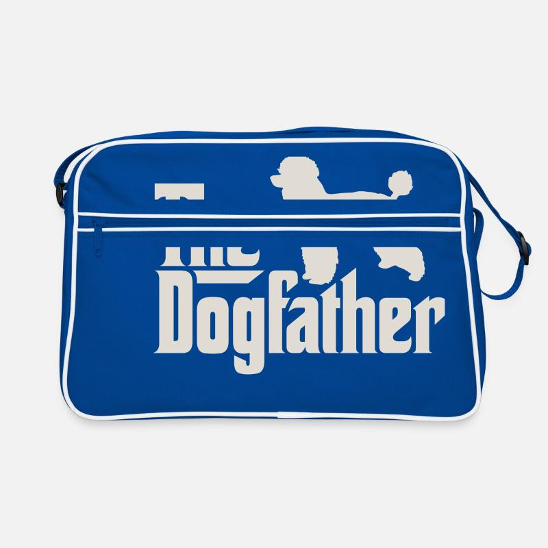 Le Dogfather - caniche caniche caniche Sac Retro