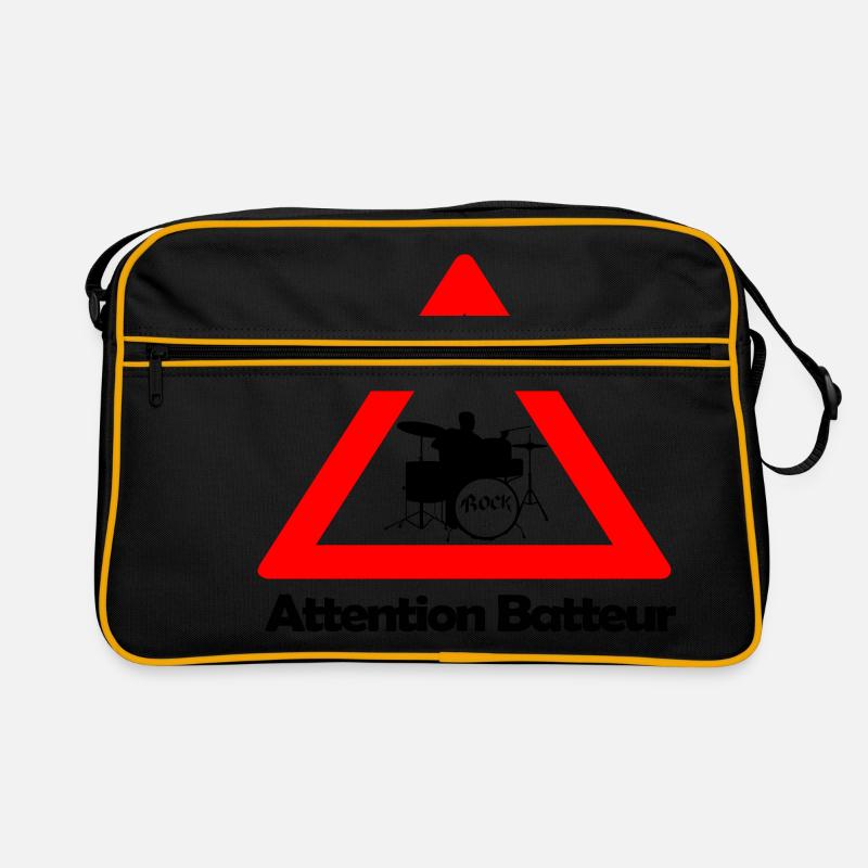 Warning drummer Retro Bag