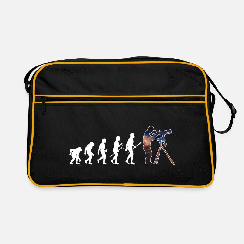 Astronomie Evolution Astrofotografie Geschenk Retro Tasche