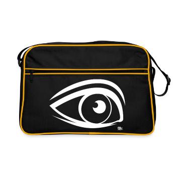 Eye - Retro Bag - black/gold - Front