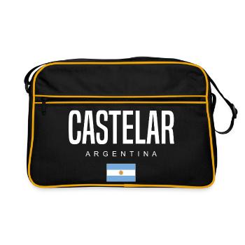 Castelar Argentine Argentine - Sac Retro - noir/or - Devant