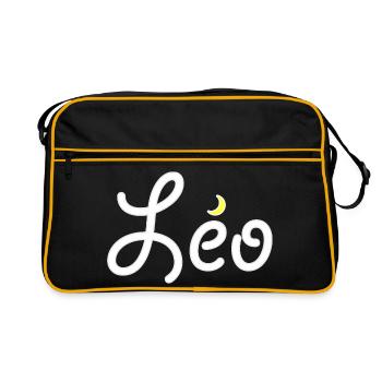 Léo - Sac Retro - noir/or - Devant