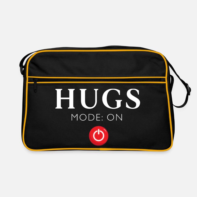 HUGS Modo On Red Button Retro Bag