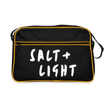 Sel + lumière - Sac Retro - noir/or - Devant