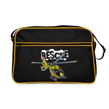 Helicopter rescue - Retro Bag - black/gold - Front
