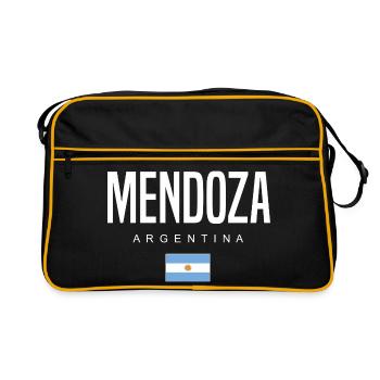 Mendoza Argentine Argentin - Sac Retro - noir/or - Devant