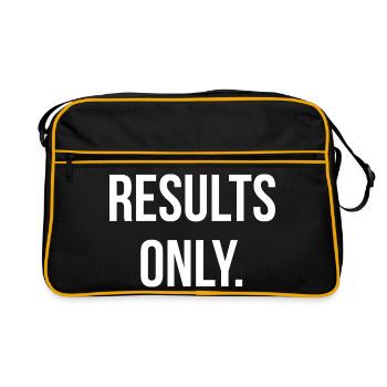 RÉSULTATS SEULEMENT. | Greyline Officiel - Sac Retro - noir/or - Devant