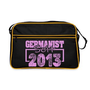 German Studies 2013 - Retro Bag - black/gold - Front