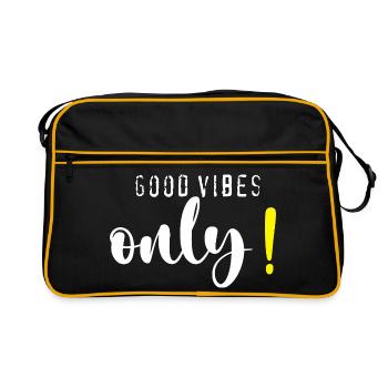 Good.vibes.only - Sac Retro - noir/or - Devant