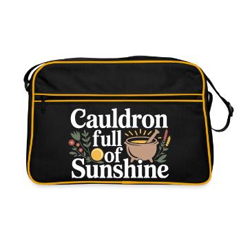 Certified Clinical Infusion Specialist Apparel  - Retro Bag - black/gold - Front