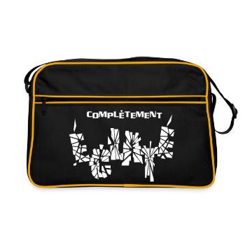 COMPLETELY EXPLODED! - Retro Bag - black/gold - Front