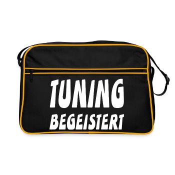 tuning - Retro Bag - black/gold - Front