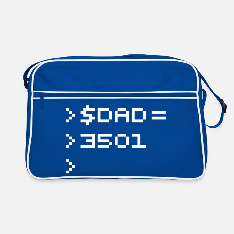 DAD Terminal de Pixels Nerd Code 8-Bits Rétro Sac Retro