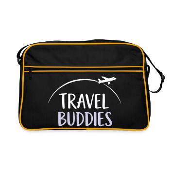 Compagnons de voyage - Sac Retro - noir/or - Devant