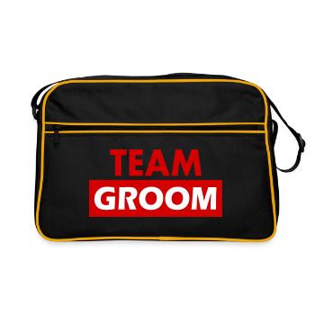 Team groom - Sac Retro - noir/or - Devant