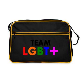 Lgbt - Sac Retro - noir/or - Devant
