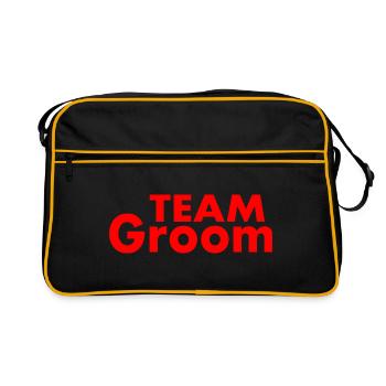 Team groom - Sac Retro - noir/or - Devant