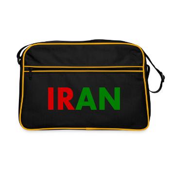 Iran - Sac Retro - noir/or - Devant