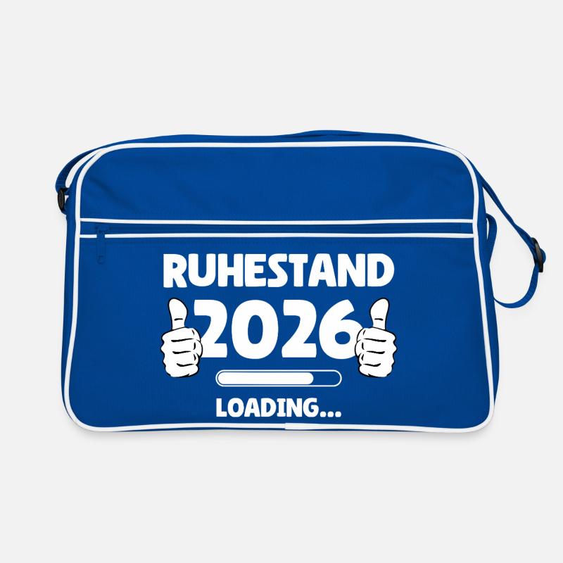 Ruhestand 2026 Loading Retro Tasche