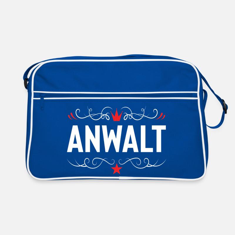 Anwalt Beruf Retro Tasche