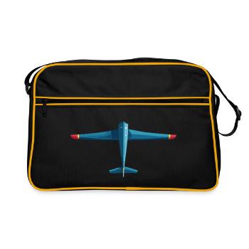 BleuPointe rouge - Sac Retro - noir/or - Devant
