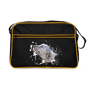 Dog - Retro Bag - black/gold - Front