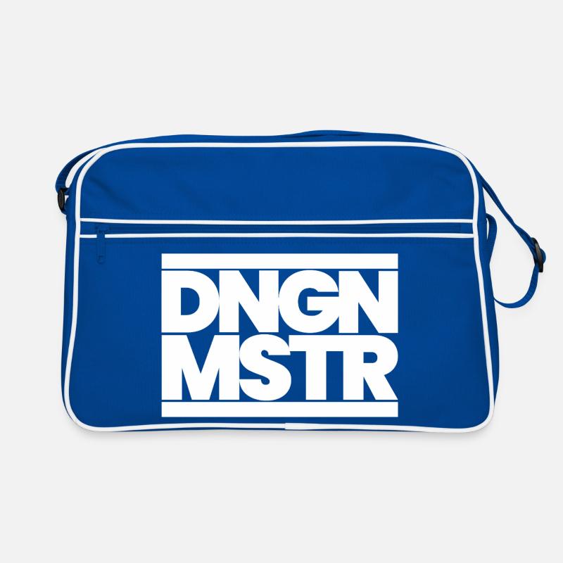 DNGN MSTR – RPG Game Master Design minimal Blanc Sac Retro