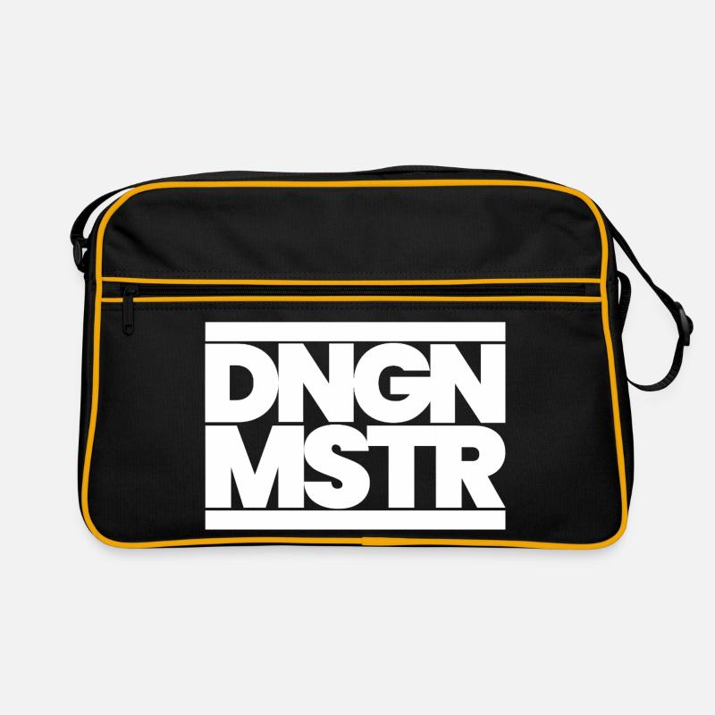 DNGN MSTR – RPG Game Master Minimal Design White Retro Tasche
