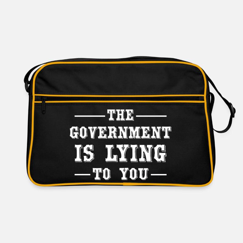 Le gouvernement vous ment Sac Retro