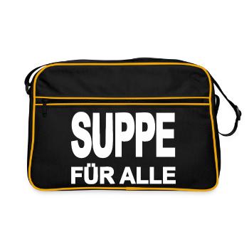 Soupe - Sac Retro - noir/or - Devant