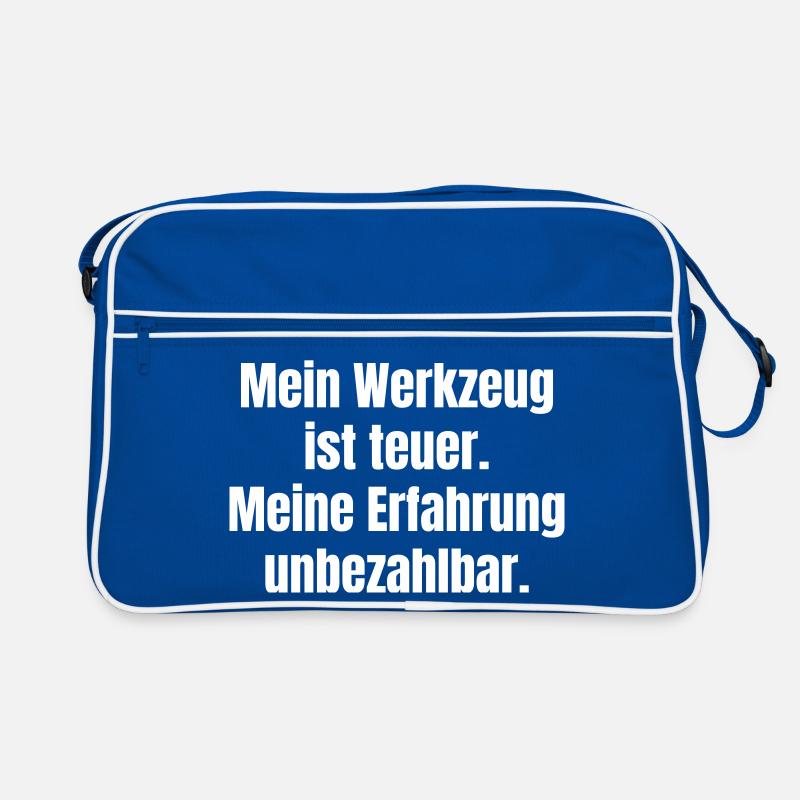 Tools expensive, experience priceless Retro Bag