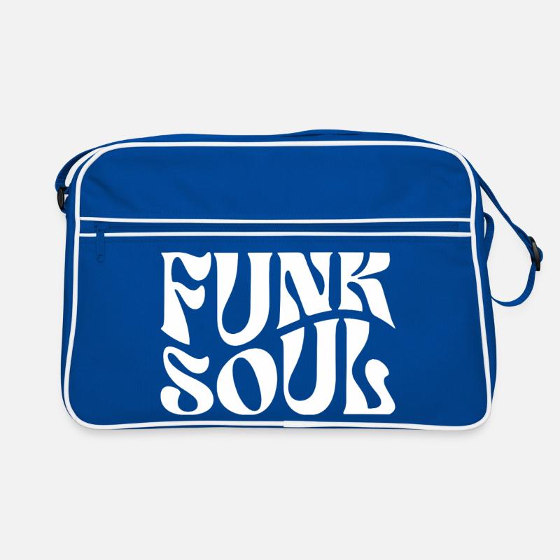 Funk Soul Bold Retro-Typografie Retro Tasche