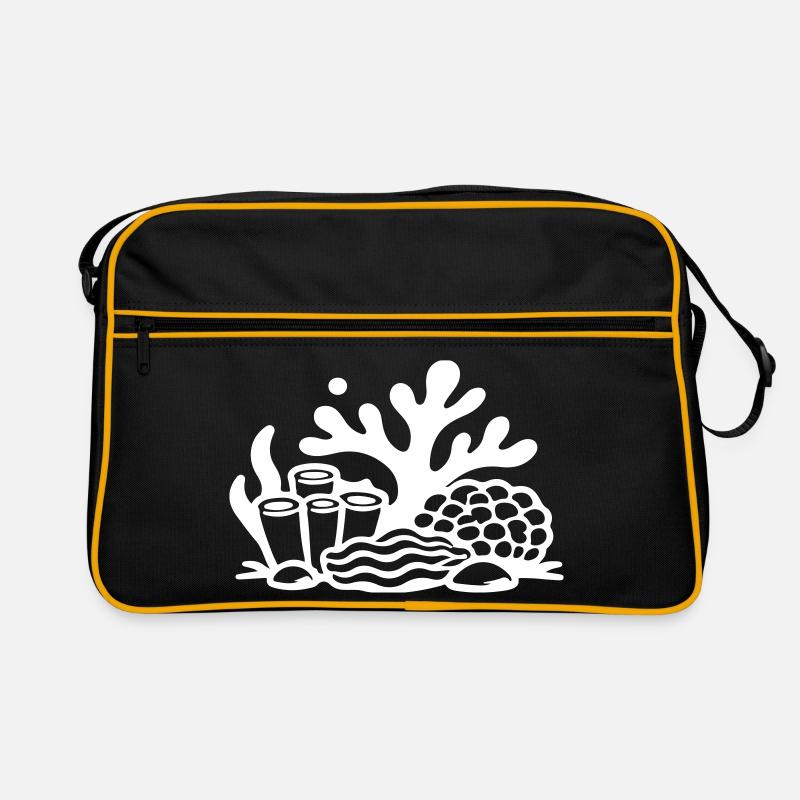 Océan récif corallien Sac Retro
