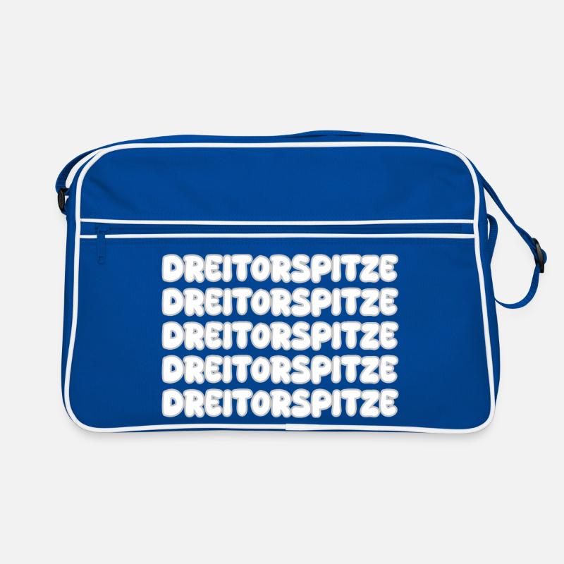 Dreitorspitze als Bergsteigen Retro Tasche
