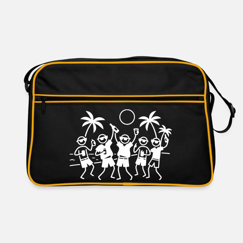 Party Group Beach Sac Retro
