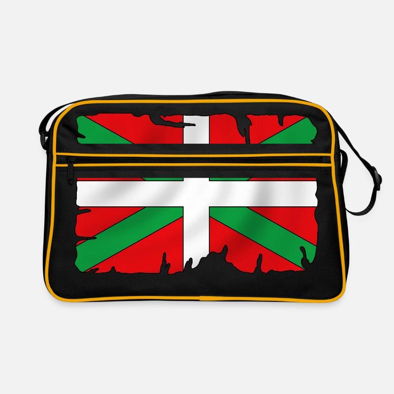 basque drapeau - ikurriña Sac Retro