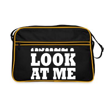 Ashley look at me - Retro Bag - black/gold - Front