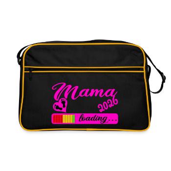 Maman 2026 - Sac Retro - noir/or - Devant