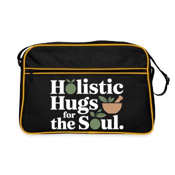 Herboristerie clinique certifiée Soulful Wellness - Sac Retro - noir/or - Devant