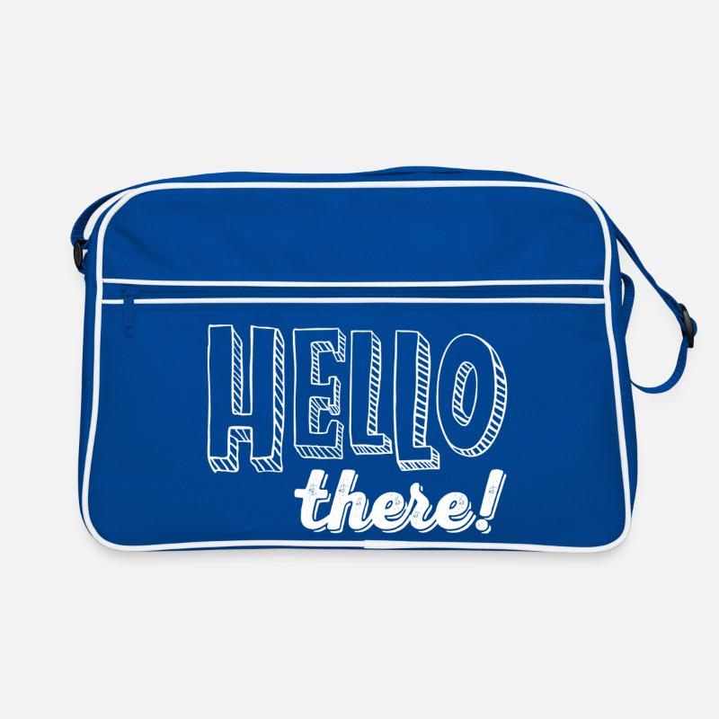 HELLO there! Retro Tasche