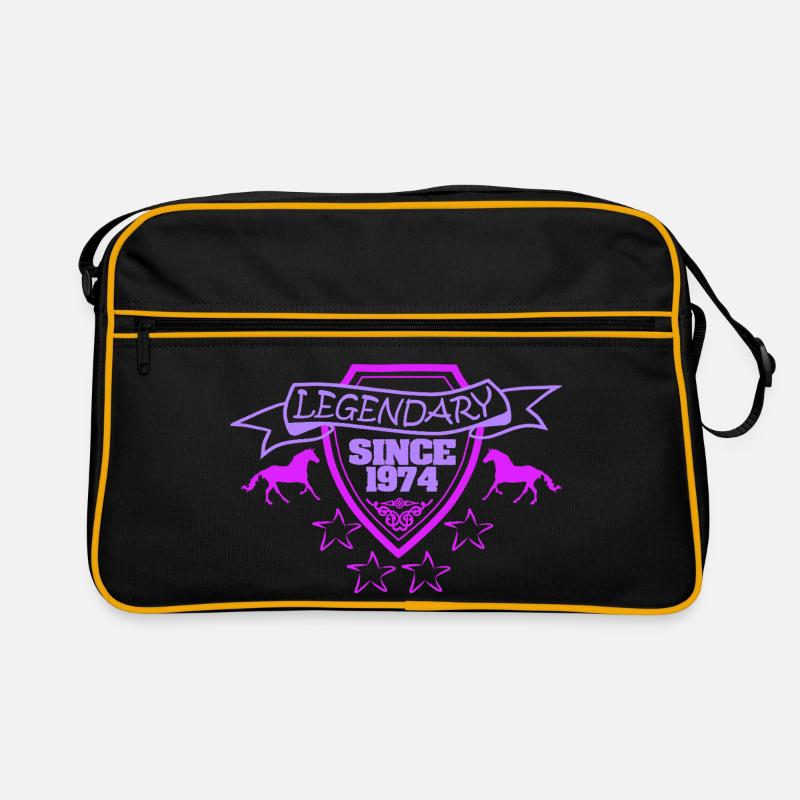 Reiten 1974 Retro Tasche
