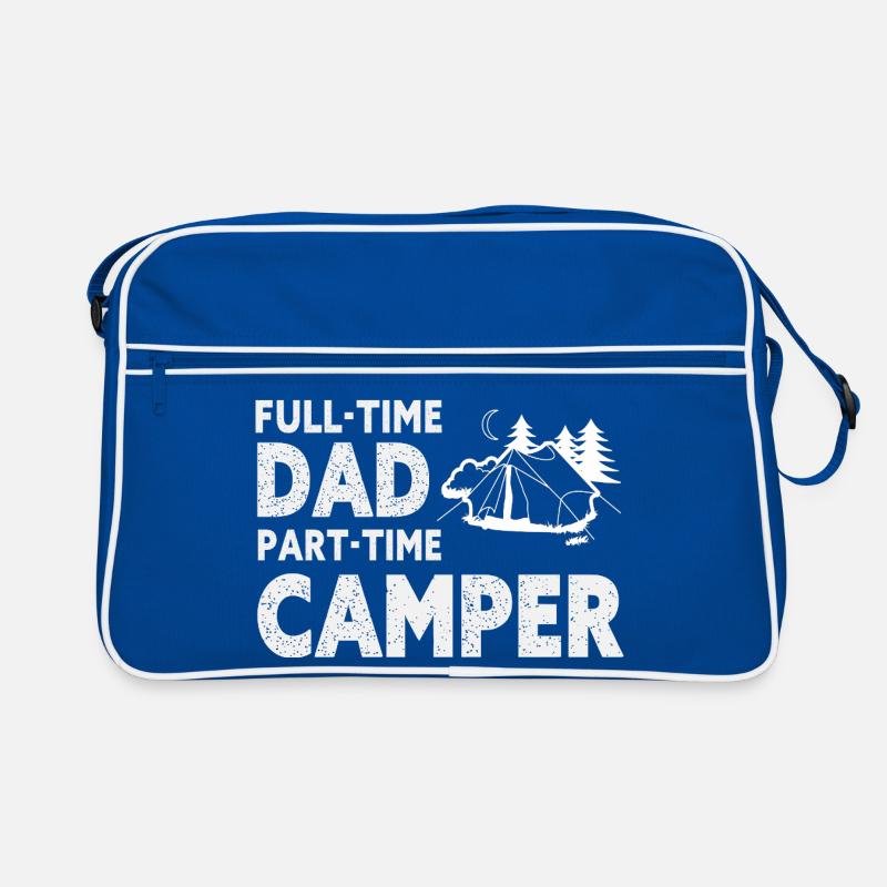 Full-Time Dad Part-Time Camper – Dad Gift Retro Bag