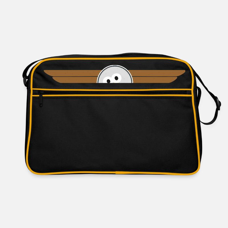 Bird flying badge Retro Bag