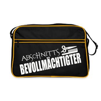 REPRÉSENTANT DE SECTION - Sac Retro - noir/or - Devant
