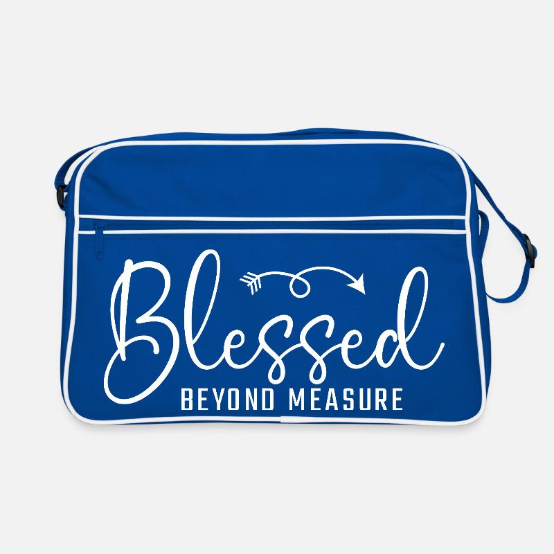Christian Grateful Beyond Measure Retro Bag