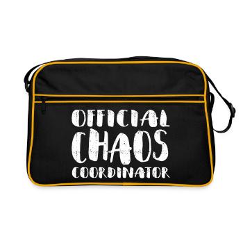 Official Chaos Coordinator - Retro Bag - black/gold - Front